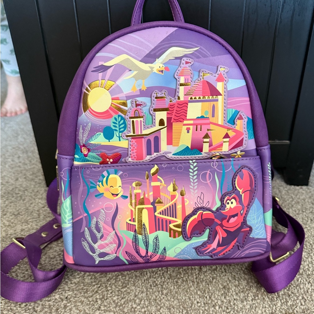 Loungefly Disney The Little Mermaid mini backpack